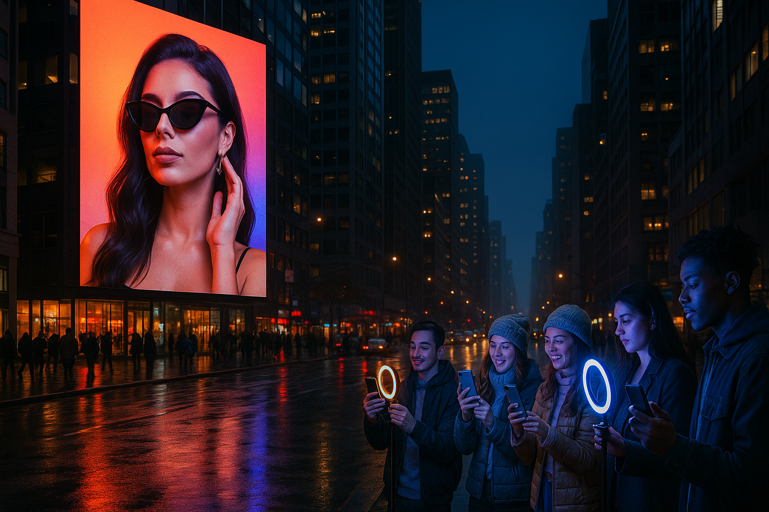 Creators in the city representing the market opportunity